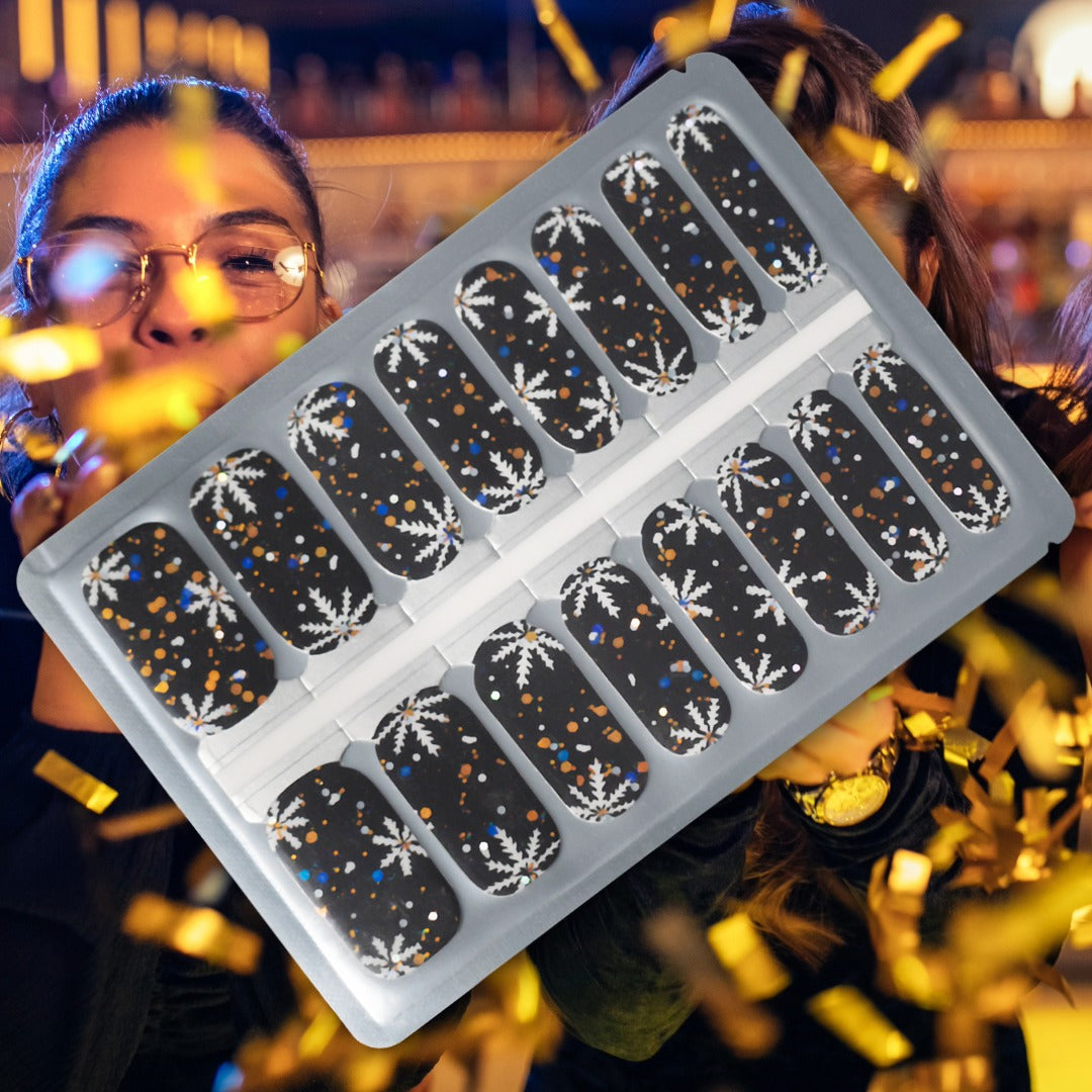 New Years Eve Sparkle Nailwraps