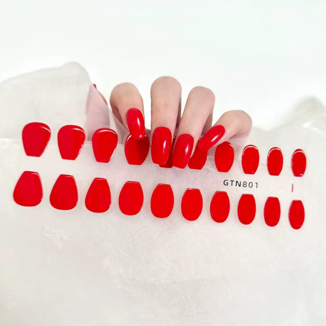 Bold Solid Colour Soft Gel Nail Extensions