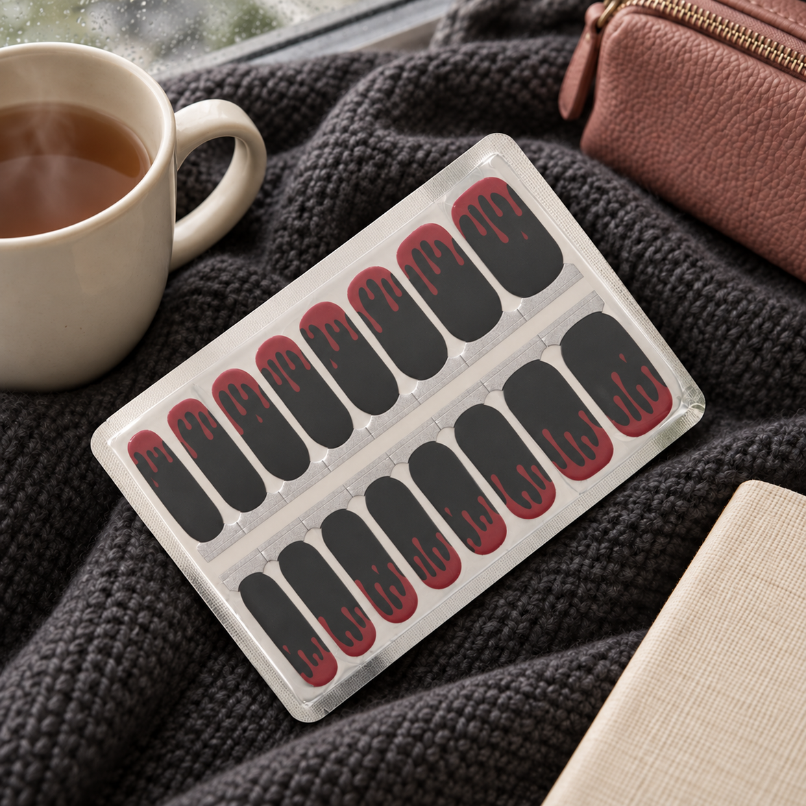 Redrum - Spooky Halloween Nailwrap Set