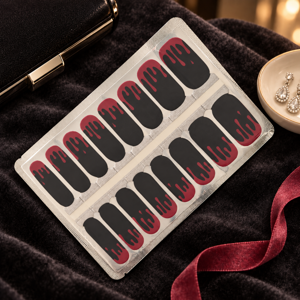 Redrum - Spooky Halloween Nailwrap Set