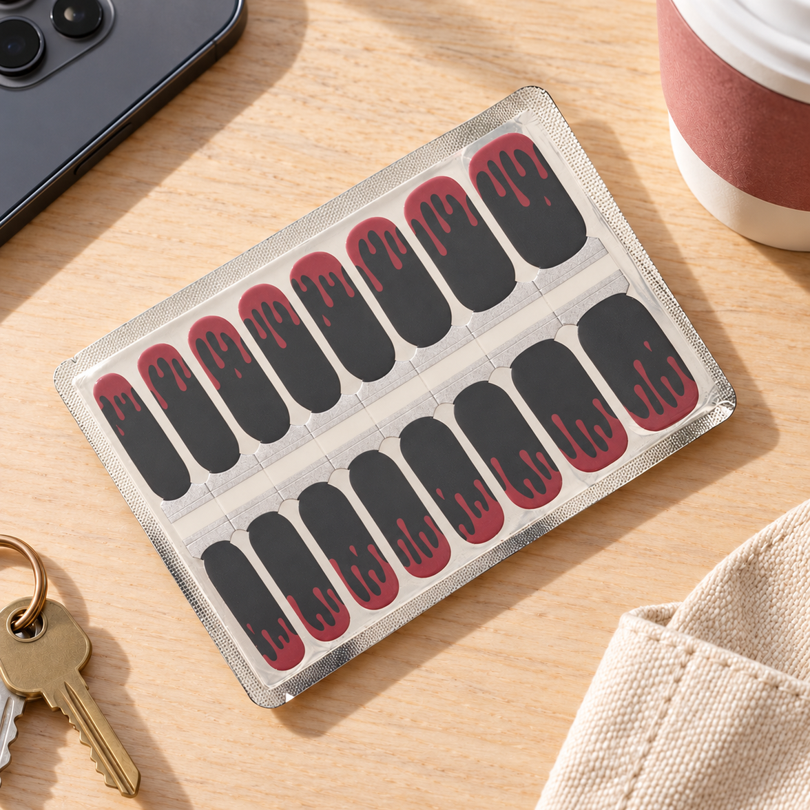 Redrum - Spooky Halloween Nailwrap Set