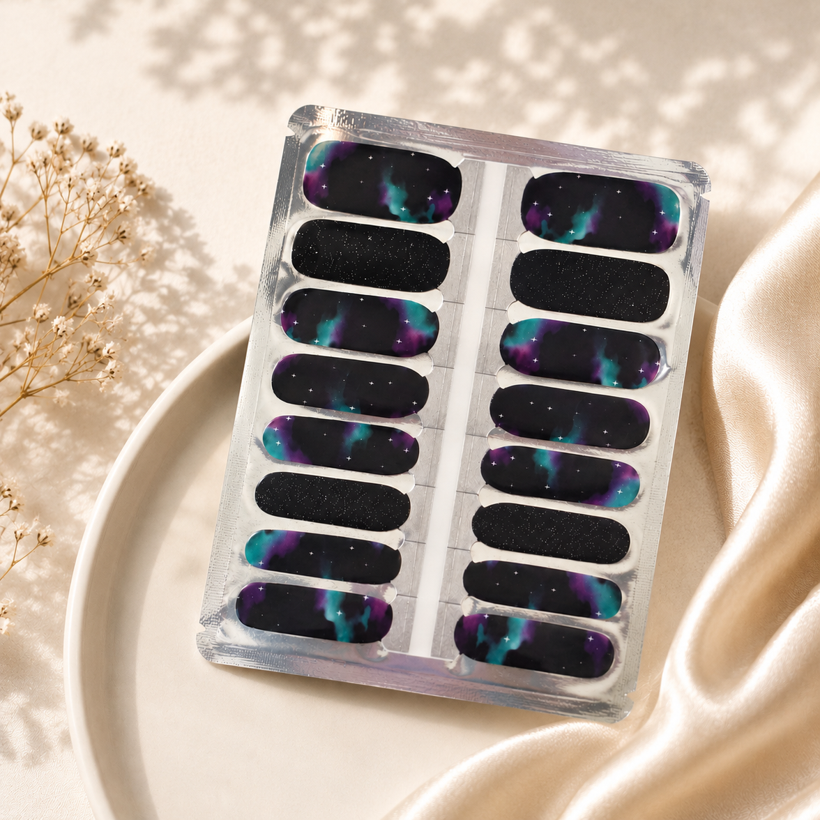 Matariki Aurora Nail Wraps