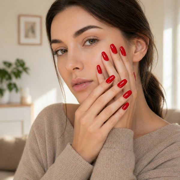 Bold Solid Colour Soft Gel Nail Wrap Extension