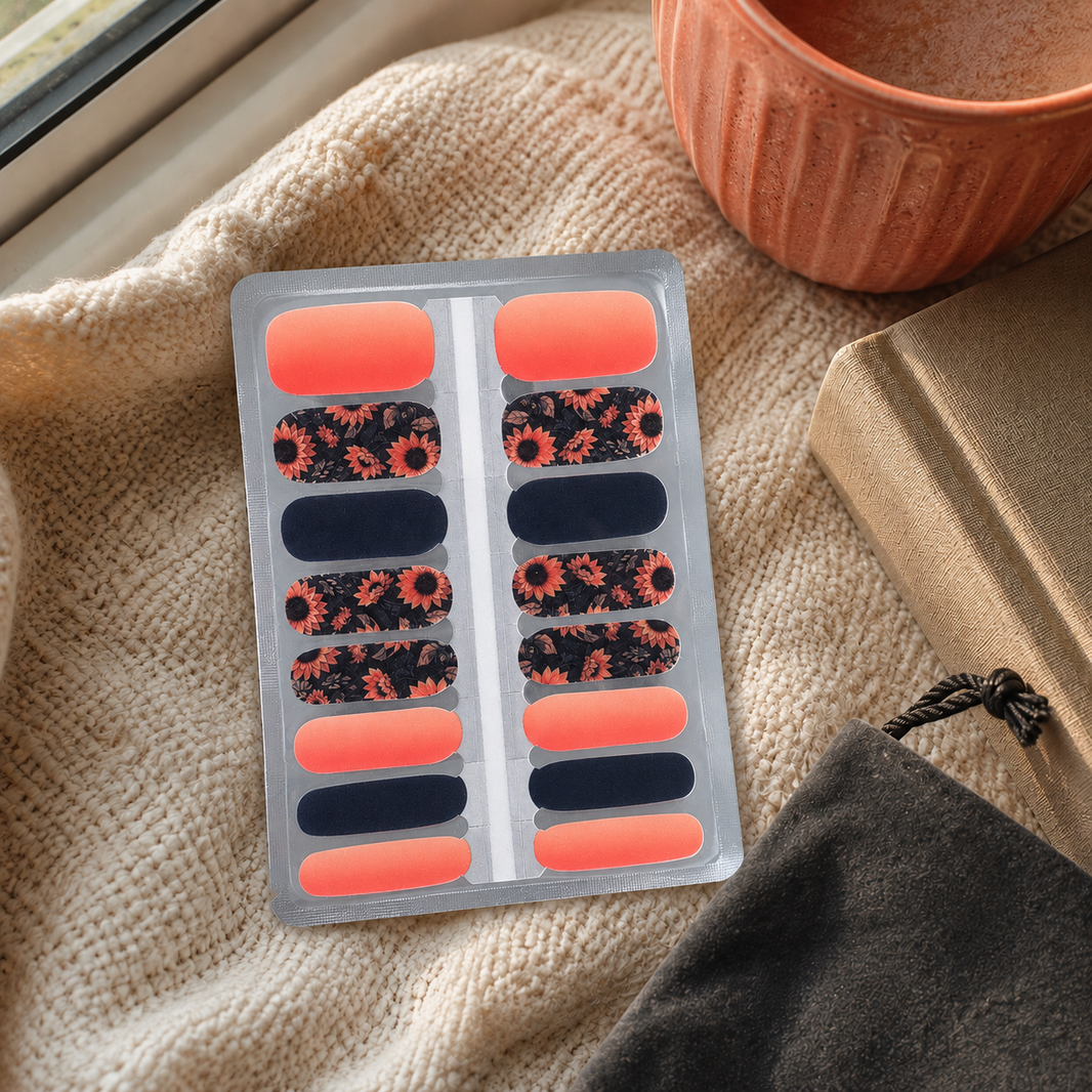 Sunflower Mood Nail Wraps