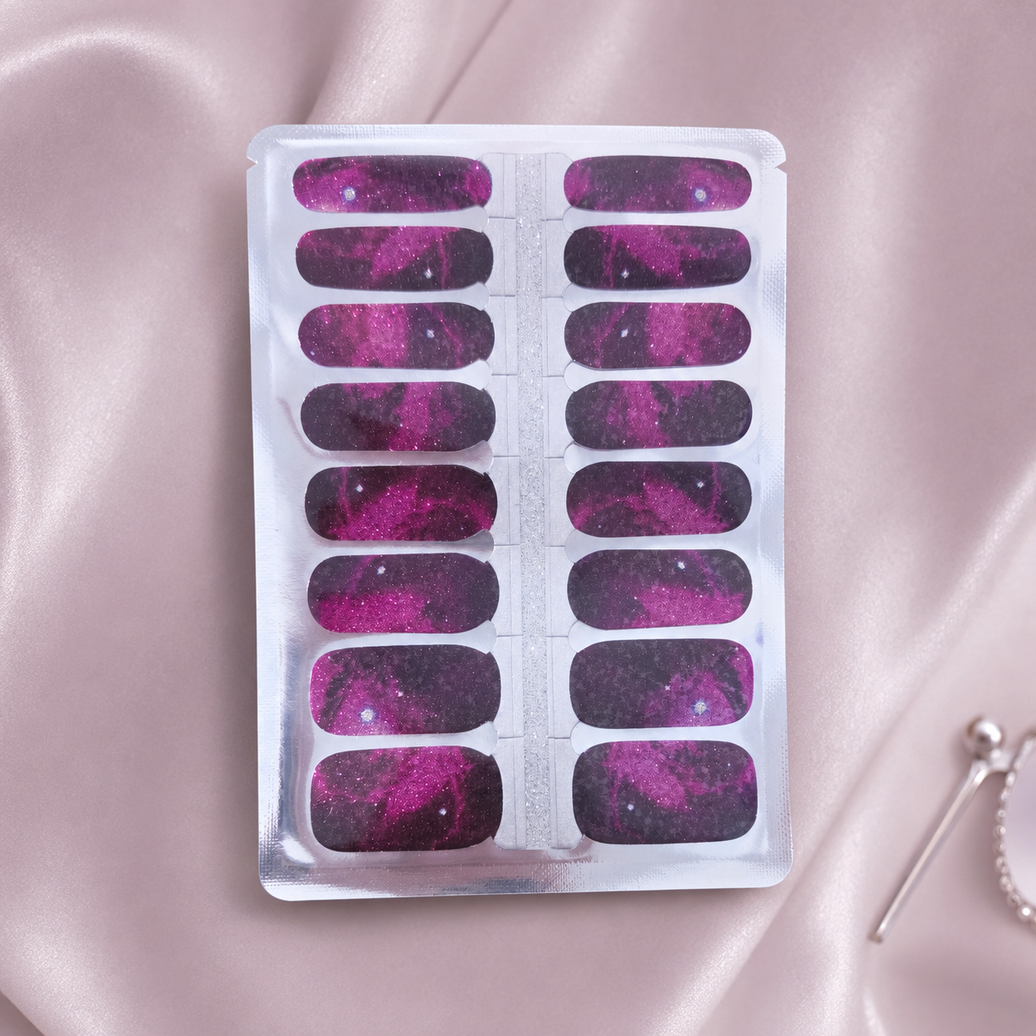 Galaxy Shimmer Nail Wraps