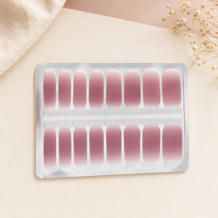 Merlot Ombre Nail Wraps