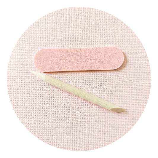 EZYNails Prep & Perfect: Nail File + Cuticle Buddy