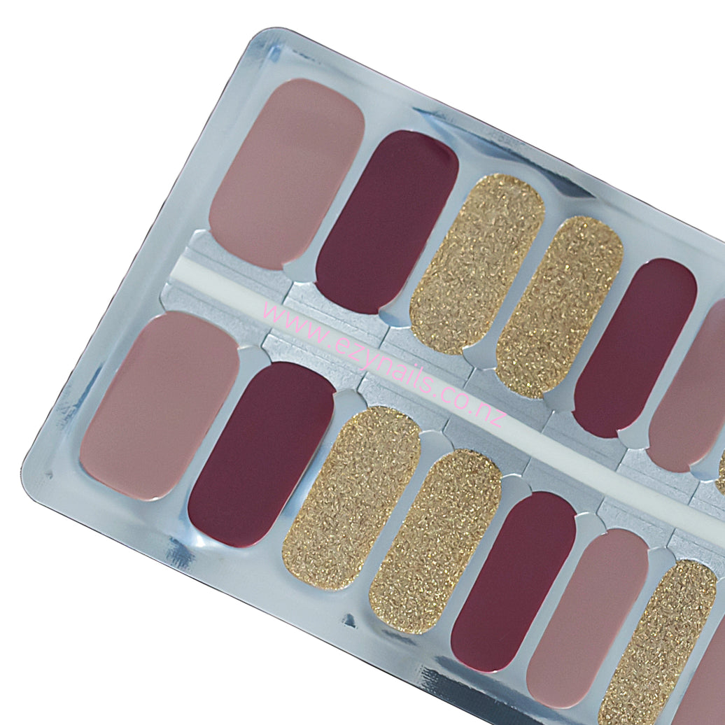 Golden Blush Nail Wraps