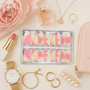 Pretty Pink and Gold Minimalist Nailwraps
