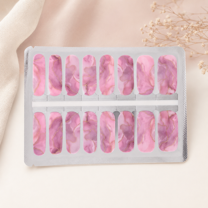 Rose All Day Nail Wraps