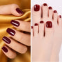 The EZYNails Mani-Pedi Gel Wraps - Maroon